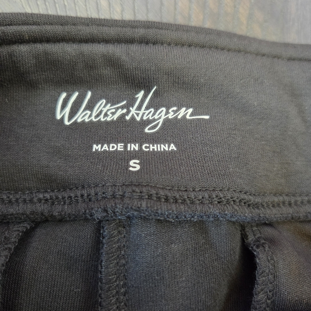Walter Hagen Clubhouse Women's Fashion Pleated Pants Black Small New Golf Lady - Picture 7 of 14